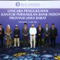 Gubernur Jawa Barat,Dedi Mulyadi menghadiri pengukuhan Kepala Perwakilan Bank Indonesia Provinsi Jawa Barat, di Kantor Perwakilan BI Jabar, Kota Bandung, Senin (11/5/2026). 